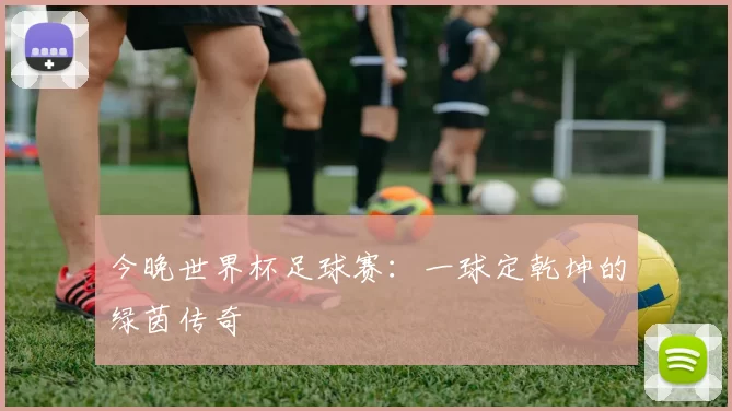 今晚世界杯足球赛：一球定乾坤的绿茵传奇