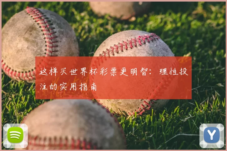 这样买世界杯彩票更明智:理性投注的实用指南